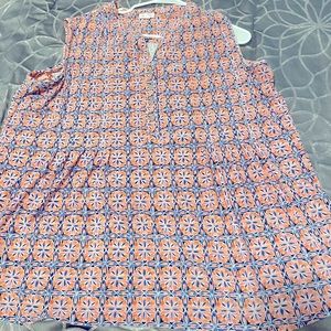Westport 1x sleeveless blouse